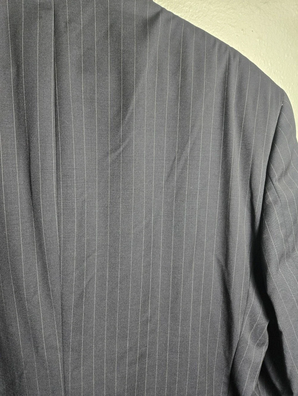 Lauren Ralph Lauren Dark Grey 100% Wool Suit Blazer Size 46S